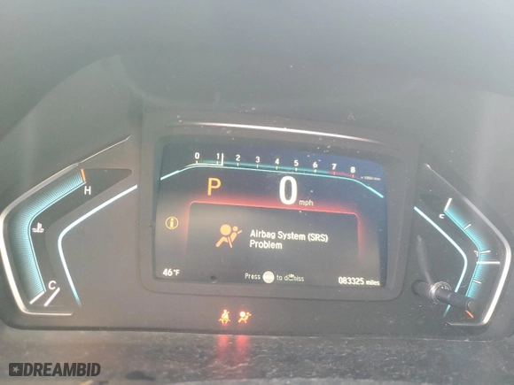 2019 Honda Odyssey Elite with VIN 5FNRL6H94KB048268, listed as a Copart auction lot 49153285 with 83325 miles and Salvage Title. Bid and sale history available at carsss.com. Image 9.