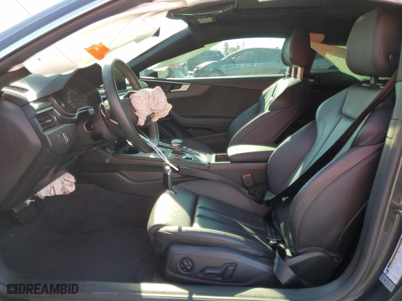 2019 Audi A5 Coupe Premium with VIN WAUSNAF52KA058821, listed as a Copart auction lot 74529494 with 35,697 mi miles and Salvage Title. Bid and sale history available at carsss.com. Image 7.