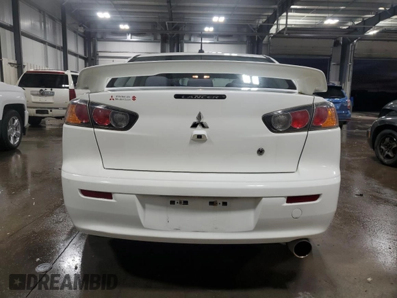 2014 Mitsubishi Lancer GT with VIN JA32U8FW7EU005332, listed as a Copart auction lot 81083874 with 127,083 mi miles and Salvage Title. Bid and sale history available at carsss.com. Image 6.