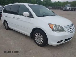 2008 Honda Odyssey EX-L z VIN 5FNRL38718B405282, wystawiony jako IAAI lot #42186981 z przebiegiem Nie podano mil oraz . Historia ofert i sprzedaży dostępna na DreamBid. Obrazek 1.