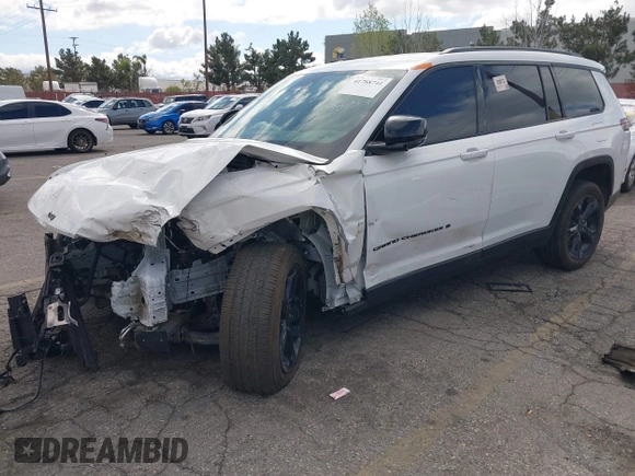 2023 Jeep Grand Cherokee Altitude z VIN 1C4RJKAG0P8855367, wystawiony jako IAAI lot #41788741 z przebiegiem 25 338 mil mil oraz . Historia ofert i sprzedaży dostępna na DreamBid. Obrazek 21.