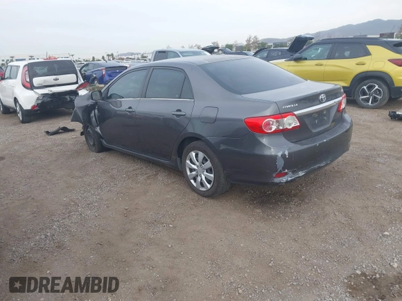 2013 Toyota Corolla L with VIN 5YFBU4EE0DP198647, listed as a IAAI auction lot 41019337 with 155,749 mi miles and . Bid and sale history available at DreamBid. Image 3.