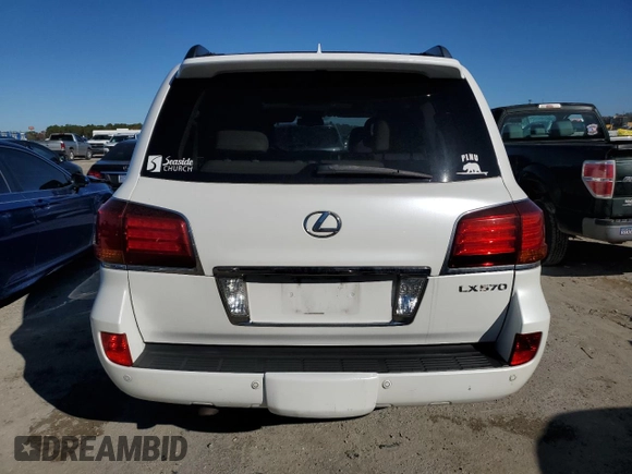 2011 Lexus LX 570 with VIN JTJHY7AX4B4060243, listed as a Copart auction lot 88865445 with 226,442 mi miles and Clean title. Bid and sale history available at DreamBid. Image 6.