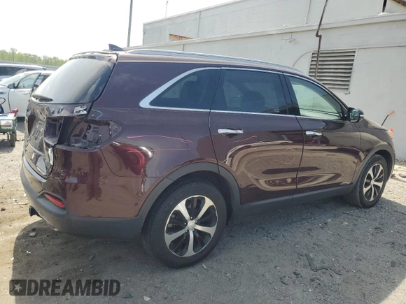 2018 Kia Sorento EX with VIN 5XYPHDA51JG347745, listed as a Copart auction lot 53273635 with 67,877 mi miles and Salvage title. Bid and sale history available at DreamBid. Image 3.