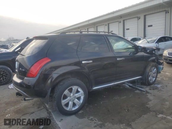 2007 Nissan Murano SL z VIN JN8AZ08W67W612248, wystawiony jako Copart lot #45649595 z przebiegiem Nie podano mil oraz Szkoda całkowita • Salvage title. Historia ofert i sprzedaży dostępna na DreamBid. Obrazek 3.