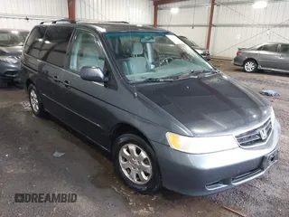 2003 Honda Odyssey EX z VIN 5FNRL18643B160093, wystawiony jako IAAI lot #42287091 z przebiegiem 167 343 mil mil oraz . Historia ofert i sprzedaży dostępna na DreamBid. Obrazek 1.