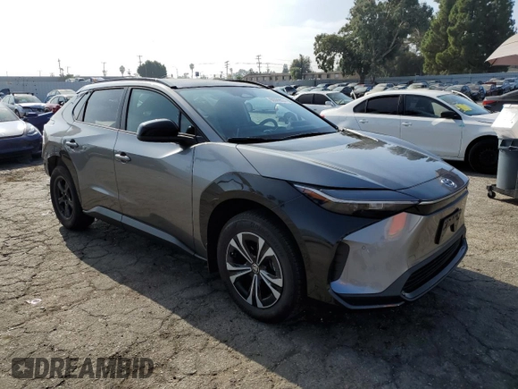 2024 Toyota bZ4X XLE with VIN JTMAAAAAXRA032394, listed as a Copart auction lot 69088814 with 8,184 mi miles and Salvage Title. Bid and sale history available at carsss.com. Image 4.