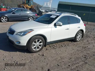 2010 Infiniti EX Journey with VIN JN1AJ0HR6AM756675, listed as a IAAI auction lot 42052881 with 88,762 mi miles and . Bid and sale history available at DreamBid. Image 2.