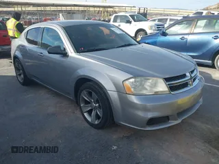 2013 Dodge Avenger SE with VIN 1C3CDZAB6DN679811, listed as a IAAI auction lot 41671107 with 236,483 mi miles and . Bid and sale history available at carsss.com. Image 1.