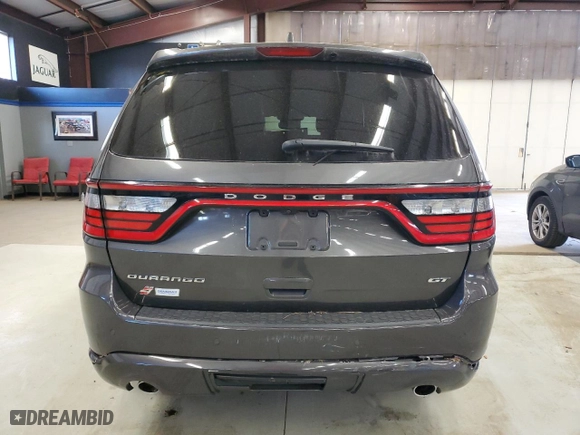 2019 Dodge Durango GT Plus with VIN 1C4RDJDG8KC827349, listed as a Copart auction lot 89244455 with 100,704 mi miles and Clean Title. Bid and sale history available at carsss.com. Image 6.