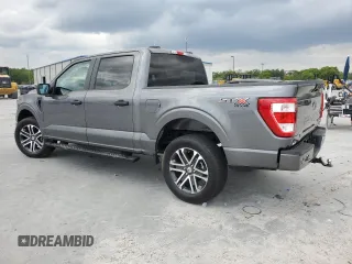 2023 Ford F-150 XL with VIN 1FTEW1EP0PKE85934, listed as a Copart auction lot 50200845 with 8,426 mi miles and Salvage Title. Bid and sale history available at carsss.com. Image 2.
