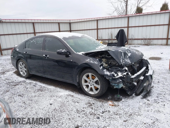 2007 Nissan Maxima 3.5 SE with VIN 1N4BA41E07C801422, listed as a IAAI auction lot 41483411 with 162,467 mi miles. Bid and sale history available at carsss.com. Image 1.