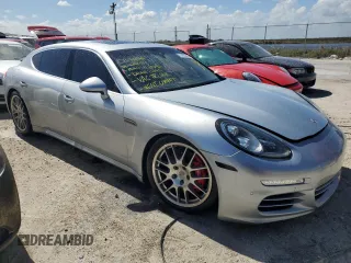 2014 Porsche Panamera 4S Executive with VIN WP0BB2A71EL062068, listed as a Copart auction lot 74925294 with Not Provided miles and Salvage Title. Bid and sale history available at DreamBid. Image 4.