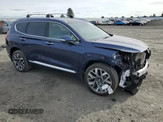 2023 Hyundai Santa Fe Calligraphy with VIN 5NMS54AL4PH593947, listed as a Copart auction lot 48129675 with 15,094 mi miles and Salvage Title. Bid and sale history available at carsss.com. Image 4.