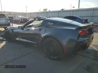 2019 Chevrolet Corvette Grand Sport 2LT with VIN 1G1YY2D72K5121027, listed as a Copart auction lot 76281484 with 7,761 mi miles and Salvage Title. Bid and sale history available at carsss.com. Image 2.