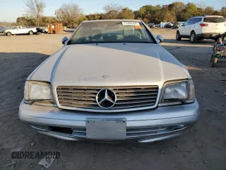 1999 Mercedes-Benz SL-Class with VIN WDBFA68F7XF178125, listed as a Copart auction lot 77404164 with 0 mi miles and Clean Title. Bid and sale history available at carsss.com. Image 5.