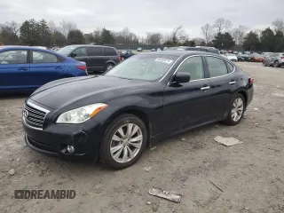 2011 Infiniti M37 with VIN JN1BY1AR9BM375839, listed as a Copart auction lot 86000874 with 106,286 mi miles and Clean Title. Bid and sale history available at carsss.com. Image 1.