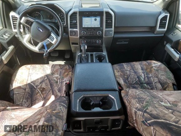 2017 Ford F-150 XL with VIN 1FTEW1EP2HFB22593, listed as a Copart auction lot 61487275 with 38,875 mi miles and Salvage title. Bid and sale history available at DreamBid. Image 8.