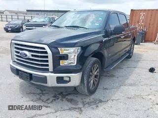 2017 Ford F-150 XL with VIN 1FTEW1CP9HKC33135, listed as a IAAI auction lot 42025383 with 153,658 mi miles. Bid and sale history available at carsss.com. Image 2.