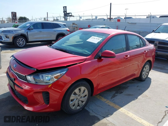 2020 Kia Rio LX with VIN 3KPA24AD2LE258927, listed as a IAAI auction lot 41967690 with 37,731 mi miles and . Bid and sale history available at DreamBid. Image 18.