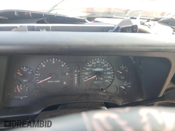 1997 Dodge 2500 with VIN 1B7KF26Z7VJ563055, listed as a Copart auction lot 66916434 with 235,006 mi miles and Salvage Title. Bid and sale history available at DreamBid. Image 9.