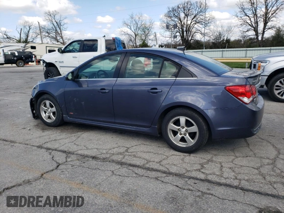 2013 Chevrolet Cruze 1LT with VIN 1G1PC5SB5D7249787, listed as a Copart auction lot 52697035 with 153,129 mi miles and Salvage Title. Bid and sale history available at carsss.com. Image 2.