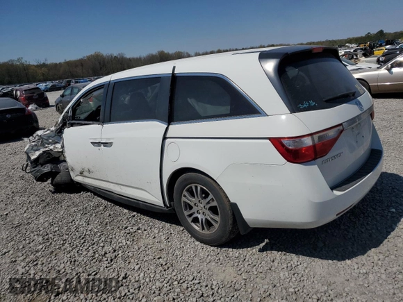 2012 Honda Odyssey EX with VIN 5FNRL5H48CB062612, listed as a Copart auction lot 50503215 with 165,384 mi miles and Salvage Title. Bid and sale history available at carsss.com. Image 2.