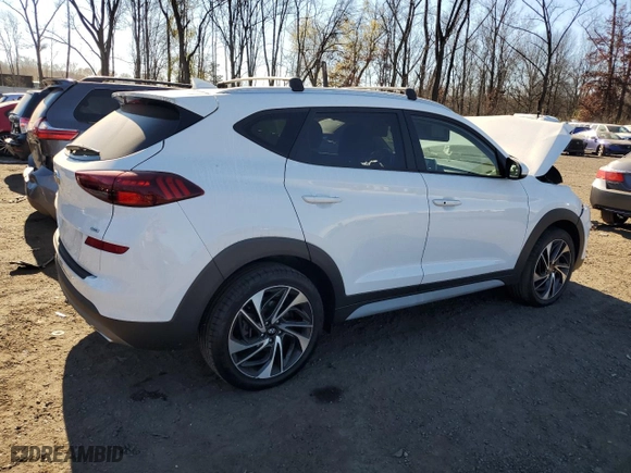 2021 Hyundai Tucson Sport with VIN KM8J3CAL4MU322222, listed as a Copart auction lot 79335514 with 0 mi miles and Salvage Title. Bid and sale history available at carsss.com. Image 3.