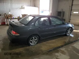 2004 Mitsubishi Lancer OZ-Rally with VIN JA3AJ86E14U048526, listed as a Copart auction lot 49844515 with 230,574 mi miles and Salvage Title. Bid and sale history available at carsss.com. Image 3.