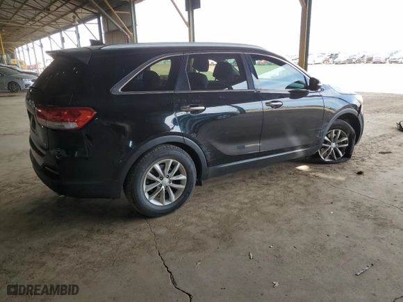 2017 Kia Sorento LX V6 with VIN 5XYPG4A55HG302482, listed as a Copart auction lot 50740195 with 135,652 mi miles and Salvage Title. Bid and sale history available at carsss.com. Image 3.