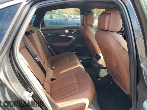 2020 Audi A6 Premium Plus with VIN WAUE8AF24LN078931, listed as a Copart auction lot 75768544 with 49,682 mi miles and Salvage Title. Bid and sale history available at carsss.com. Image 10.