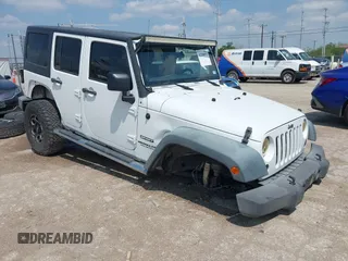 2012 Jeep Wrangler Unlimited Sport with VIN 1C4BJWDG7CL273102, listed as a IAAI auction lot 42288975 with 155,153 mi miles and . Bid and sale history available at DreamBid. Image 1.
