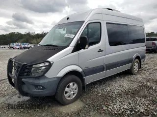 2015 Mercedes-Benz Sprinter Passenger with VIN WDZPE7CC0F5994594, listed as a Copart auction lot 74563654 with 187,823 mi miles and Salvage Title. Bid and sale history available at carsss.com. Image 1.