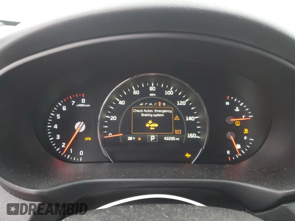 2018 Kia Sorento SX with VIN 5XYPKDA59JG402833, listed as a Copart auction lot 46151465 with 42,235 mi miles and Salvage Title. Bid and sale history available at carsss.com. Image 9.