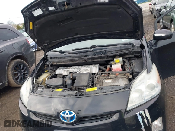2011 Toyota Prius I with VIN JTDKN3DU2B5331127, listed as a IAAI auction lot 42139127 with 285,029 mi miles. Bid and sale history available at carsss.com. Image 10.