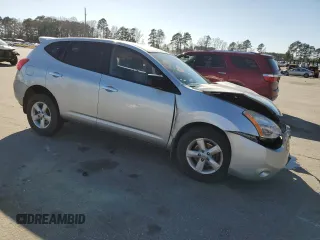 2010 Nissan Rogue S with VIN JN8AS5MT1AW020924, listed as a Copart auction lot 48621575 with 135,060 mi miles and Salvage Title. Bid and sale history available at DreamBid. Image 4.