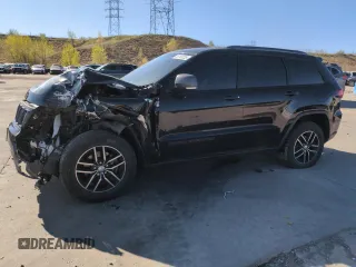 2018 Jeep Grand Cherokee Trailhawk with VIN 1C4RJFLGXJC361090, listed as a Copart auction lot 55145335 with 91,604 mi miles and Salvage title. Bid and sale history available at DreamBid. Image 1.