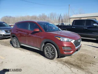2019 Hyundai Tucson Night with VIN KM8J33AL5KU023383, listed as a Copart auction lot 43185825 with 121,915 mi miles and Clean Title. Bid and sale history available at carsss.com. Image 4.