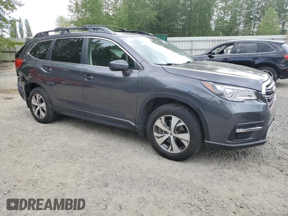 2021 Subaru Ascent Premium with VIN 4S4WMAFD4M3452239, listed as a Copart auction lot 55320725 with 57,320 mi miles and Salvage title. Bid and sale history available at DreamBid. Image 4.