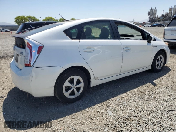 2012 Toyota Prius One with VIN JTDKN3DU8C5412120, listed as a Copart auction lot 56515715 with 92,246 mi miles and Clean Title. Bid and sale history available at DreamBid. Image 3.
