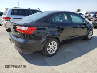 2016 Kia Rio LX with VIN KNADM4A30G6540250, listed as a Copart auction lot 69231164 with 170,095 mi miles and Salvage Title. Bid and sale history available at carsss.com. Image 3.