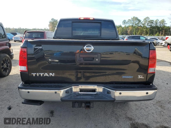 2015 Nissan Titan SV with VIN 1N6BA0ED9FN509000, listed as a Copart auction lot 81986934 with 121,338 mi miles and Salvage title. Bid and sale history available at DreamBid. Image 6.