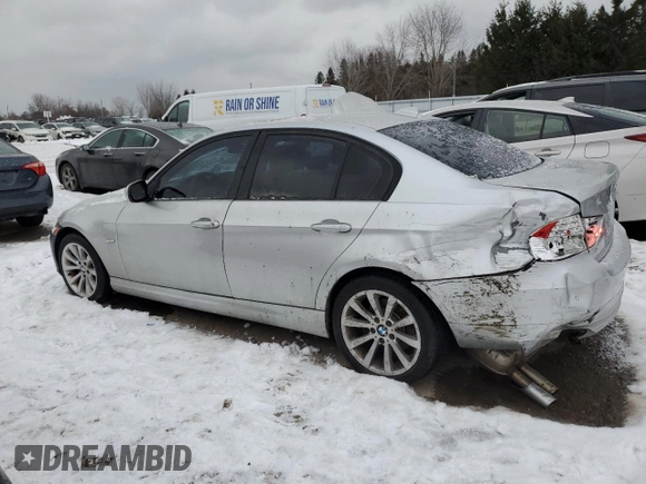 2011 BMW 3 Series 328i xDrive with VIN WBAPK7G56BNN70378, listed as a Copart auction lot 87387654 with 141,673 mi miles and Salvage Title. Bid and sale history available at carsss.com. Image 2.