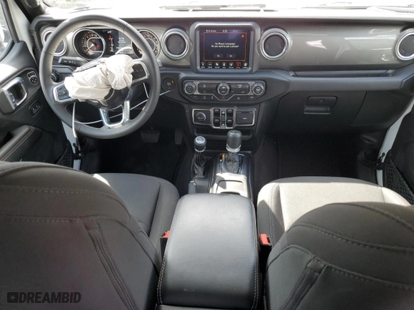 2023 Jeep Gladiator Overland with VIN 1C6HJTFG9PL535396, listed as a Copart auction lot 53423225 with 45,596 mi miles and Non Repairable. Bid and sale history available at carsss.com. Image 8.