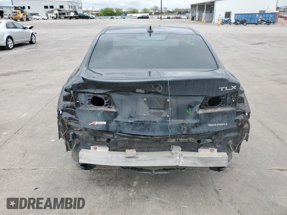 2018 Acura TLX w/A-SPEC Pkg with VIN 19UUB3F61JA006606, listed as a Copart auction lot 50782705 with 90,032 mi miles and Salvage Title. Bid and sale history available at carsss.com. Image 6.