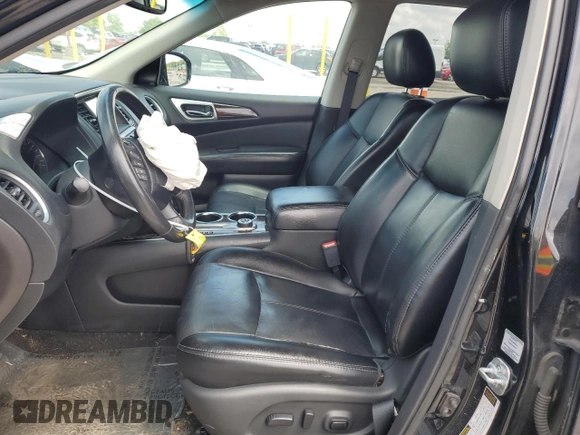 2015 Nissan Pathfinder SL with VIN 5N1AR2MMXFC676803, listed as a Copart auction lot 56932855 with 181,459 mi miles and Salvage title. Bid and sale history available at DreamBid. Image 7.