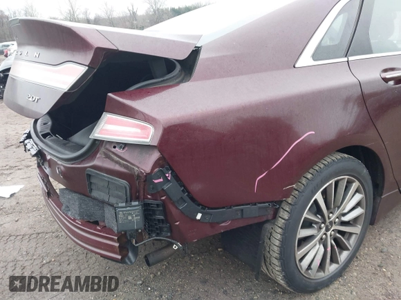 2017 Lincoln MKZ Select with VIN 3LN6L5C93HR600656, listed as a IAAI auction lot 41481241 with 73,305 mi miles. Bid and sale history available at carsss.com. Image 18.