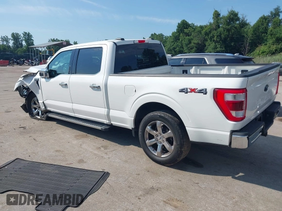 2021 Ford F-150 XL with VIN 1FTFW1E59MKD40177, listed as a IAAI auction lot 42637266 with 202,366 mi miles and . Bid and sale history available at DreamBid. Image 3.