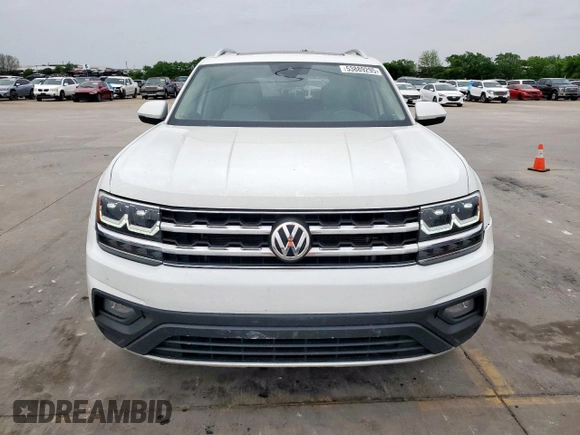 2019 Volkswagen Atlas SE with VIN 1V2WR2CA4KC534215, listed as a Copart auction lot 53889295 with 98,097 mi miles and Salvage title. Bid and sale history available at DreamBid. Image 5.