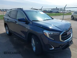 2018 GMC Terrain SLE z VIN 3GKALMEX7JL129080, wystawiony jako IAAI lot #42216873 z przebiegiem 74 889 mil mil oraz . Historia ofert i sprzedaży dostępna na DreamBid. Obrazek 1.